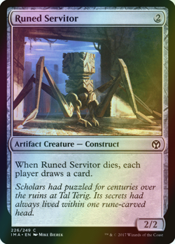 MTG Runed Servitor Foil ** Iconic Masters ** English (NM) - Image 1