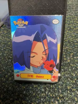 James TV10 Holo Foil 1999 Pokemon Topps Series 1 TV Animation Edition - Image 1