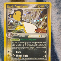 Pokemon TCG Team Rocket Returns Dark Ampharos 2/109 Holo Rare 120 HP EN - Image 1