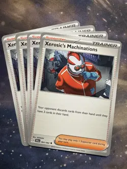 Pokemon TCG Xerosic's Machinations 064/064 Sv: Shrouded Fable Regular x4 - Image 1