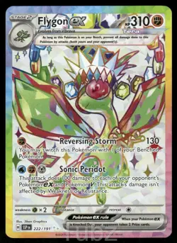 Flygon ex 222/191 Ultra Rare Surging Sparks Pokemon Near Mint - Image 1