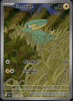 Electrike 196/182 Destined Rivals Illustration Rare NM Nakamura Ippan Pokemon - Image 1