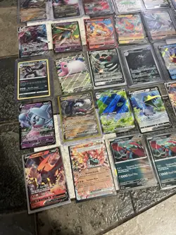 Pokemon ex Lot – Walking Wake, Roaring Moon, Zacian, Iron Treads – NM - Image 3