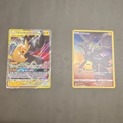 Pokemon Pikachu & Zekrom GX TAG TEAM 33/181 & Zekrom Holo 2-Card Lot English - Image 1