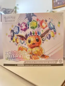 Pokemon TCG Prismatic Evolutions ETB Elite Trainer Box - Factory Sealed - Image 1
