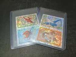 2005 Pokemon Merlin Ultimate stickers Latios Latias 119 /380 + 57 / 381 Holo - Image 1