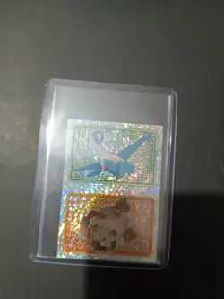 2005 Pokemon Merlin Ultimate stickers Latios Latias 119 /380 + 57 / 381 Holo - Image 2