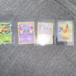 Pokemon TCG Celebrations Lot 4 Cards Leafeon ex Flareon ex Espy Cinccino Holo - Image 1