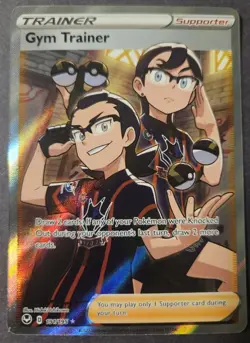Gym Trainer 191/195 Full Art Ultra Rare Pokemon 2022 Silver Tempest NM - Image 1