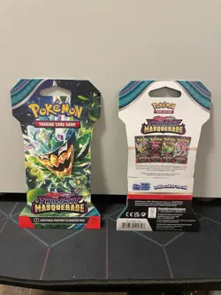 Pokemon Scarlet & Violet Twilight Masquerade Sleeved Booster Pack - Image 1