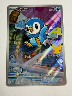 Piplup 042 Holo Promo ME: Mega Evolution Promo Near Mint - Image 1