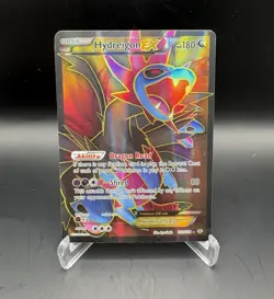 Pokemon Hydreigon EX 103/108 Roaring Skies Ultra Rare Full Art Holo 180 HP - Image 1