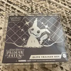 Pokemon TCG Paldean Fates Elite Trainer Box Brand New Sealed in Acrylic Case - Image 4