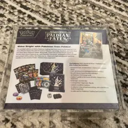Pokemon TCG Paldean Fates Elite Trainer Box Brand New Sealed in Acrylic Case - Image 5