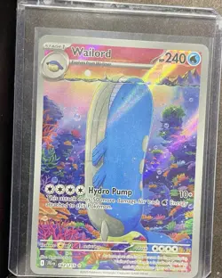 Pokemon TCG - Wailord 162/159 Illustration Rare - S&V Journey Together - NM - Image 1