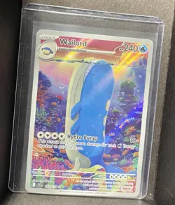 Pokemon TCG - Wailord 162/159 Illustration Rare - S&V Journey Together - NM - Image 3