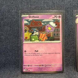 Drifloon MEP 005 Drifblim MEP 006 Black Star Promo Pokemon TCG Mega Evolution MT - Image 2
