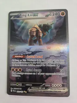 Pokemon - Ting-Lu ex 263/193 - Paldea Evolved Special Illustration Rare LP - Image 1