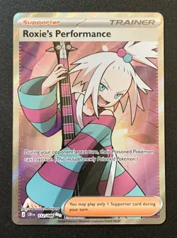 Roxie's Performance 112/086 - Ultra Rare - Chaos Rising - Pokemon TCG - Image 1