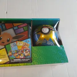 Pokemon Costco Collector 3-Pack: Eevee Treasure Chest Quick & Premier Ball Tins - Image 4