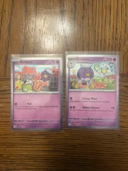 Drifloon MEP 005 Drifblim MEP 006 Black Star Promo Pokemon TCG Mega Evolution MT - Image 1