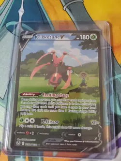 Pokemon TCG Kricketune V SWSH12: Silver Tempest Trainer Gallery TG12/TG30... - Image 1