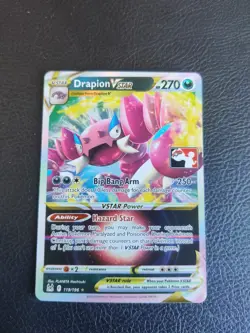 Pokemon TCG - Drapion VSTAR 119/196 Play Stamped Prize Pack Series 3 Holo - Image 1