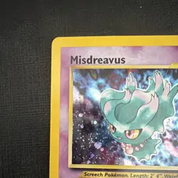 Pokemon TCG Misdreavus 11/64 Neo Revelation Holo Rare 50 HP 2000 English - Image 2