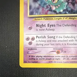 Pokemon TCG Misdreavus 11/64 Neo Revelation Holo Rare 50 HP 2000 English - Image 5