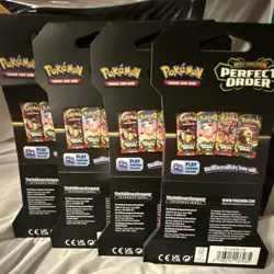 Sealed box of Pokemon TCG Mega Evolution Perfect Order 24 sleeved packs - Image 5
