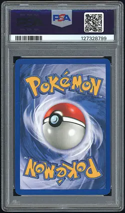 BLASTOISE 2000 Pokemon Base II Holo with Swirl #2 - PSA 7 - Image 2