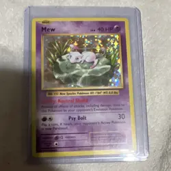 Wizards of the Coast Mew #9 Black Star Promo Holo English Basic 40 HP - Image 1