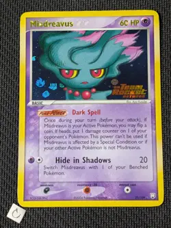 Misdreavus 25/109 - Team Rocket Returns Stamped Reverse Holo Pokemon TCG LP - Image 1