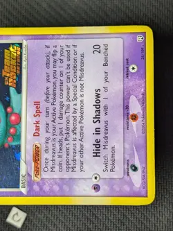 Misdreavus 25/109 - Team Rocket Returns Stamped Reverse Holo Pokemon TCG LP - Image 5