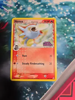 Horsea (Reverse Holo) 66/110 EX Holon Phantoms (NM-) Pokemon TCG - Image 1