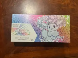 Pokemon TCG Scarlet & Violet Prismatic Evolutions Super Premium Collection Box - Image 1