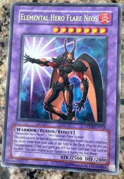 Elemental Hero Flare Neos DP03-EN013 Rare Yu-Gi-Oh NM/LP Duelist Pack Jaden Yuki - Image 1