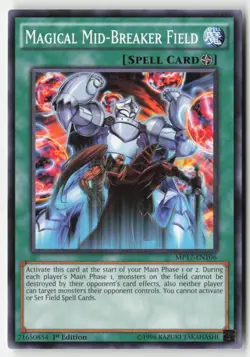 Yugioh - Magical Mid-Breaker Field MP17-EN106 1st Edition - 2017 Mega-Tins Mega - Image 1