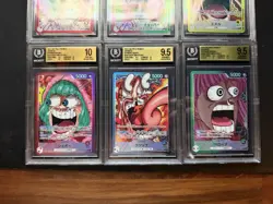 ONE PIECE CARD BASE SHOP Limited Card Collection Complete set - BGS 10 9.5 luffy - Image 3