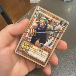 One Piece Carddass Hyper Battle Zoro CS-C05 Flying Slash Foil Vintage - Image 1
