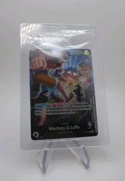 One Piece TCG — Monkey D. Luffy Leader (OP05-060) Exclusive PSA Magazine - Image 4