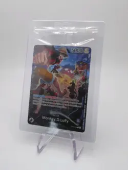 One Piece TCG — Monkey D. Luffy Leader (OP05-060) Exclusive PSA Magazine - Image 5