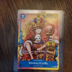 Monkey.D.Luffy (2nd Anniversary Stamped Promo) P-043 One Piece Promotion... - Image 1