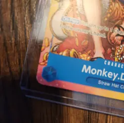 Monkey.D.Luffy (2nd Anniversary Stamped Promo) P-043 One Piece Promotion... - Image 4