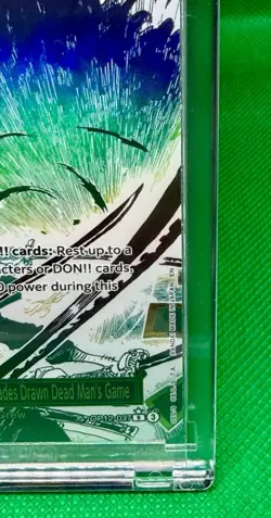 Bandai One Piece Card Game Asura Blades Drawn Dead Man's Game OP12-037 R Foil - Image 2