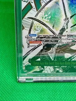 Bandai One Piece Card Game Asura Blades Drawn Dead Man's Game OP12-037 R Foil - Image 5