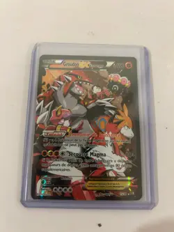 Groudon EX De La Team Magma 15/34 Double Crisis FR DMG Pokemon Card - Image 1