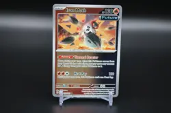 2023 Pokemon Nintendo Iron Moth #028/182 Holographic Rare Trading Card - Image 1