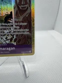 Bandai Mamaragan Event Card OP15-078 Super Rare Holo One Piece CCG - Image 5