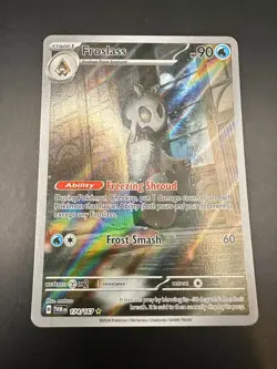 Froslass 174/167 Scarlet Violet Twilight Masquerade Illustration Rare Card - Image 1